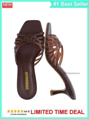 Jelly Kitten Heel Mule Sandals Open Square Toe Slip-On